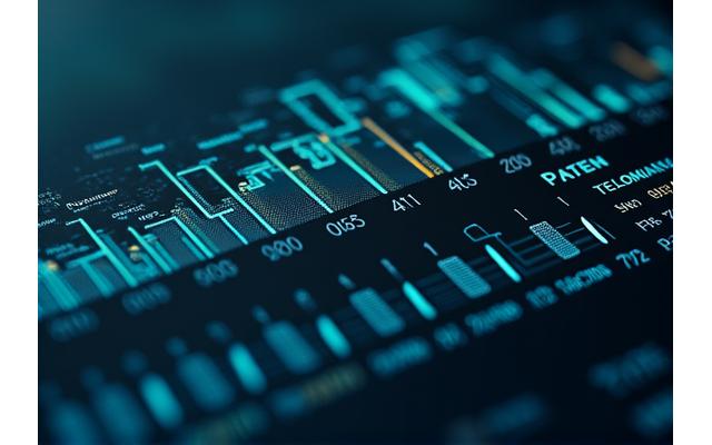 Gráfico de dashboard mostrando biomarcadores de salud con sliders y barras de progreso, indicando mejoras en la edad biológica, con un diseño limpio y futurista