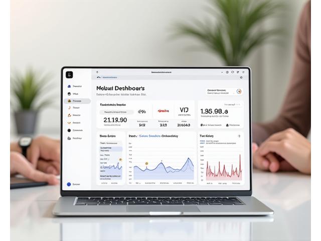 Dashboard de Vida Serena mostrando datos de bienestar de un wearable en una interfaz limpia y moderna